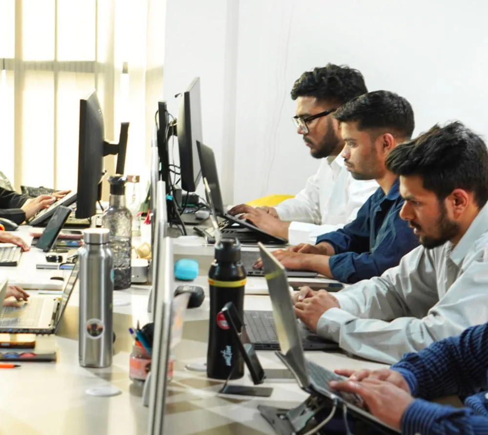The Unlock Velocity engineering floor